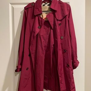 Burberry rain coat